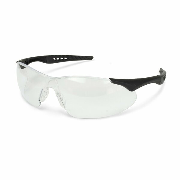 Radians Safety Glasses, Wraparound Clear Polycarbonate Lens, Anti-Fog,  RK1-11